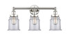 INNOVATIONS 616-3W-PN-G182 Canton 3 24 inch Bath Vanity Light Polished Nickel