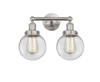 INNOVATIONS 616-2W-SN-G202-6 Beacon 2 Light 15.5 inch Bath Vanity Light Brushed Satin Nickel