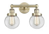 INNOVATIONS 616-2W-AB-G202-6 Beacon 2 15.5 inch Bath Vanity Light Antique Brass