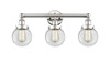 INNOVATIONS 616-3W-PN-G202-6 Beacon 3 24.5 inch Bath Vanity Light Polished Nickel