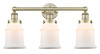 INNOVATIONS 616-3W-AB-G181 Canton 3 24 inch Bath Vanity Light Antique Brass