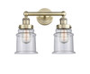 INNOVATIONS 616-2W-AB-G184 Canton 2 15 inch Bath Vanity Light Antique Brass