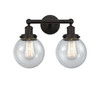 INNOVATIONS 616-2W-OB-G204-6 Beacon 2 Light 15.5 inch Bath Vanity Light Oil Rubbed Bronze
