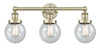 INNOVATIONS 616-3W-AB-G204-6 Beacon 3 24.5 inch Bath Vanity Light Antique Brass