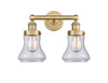 INNOVATIONS 616-2W-BB-G192 Bellmont 2 15.5 inch Bath Vanity Light Brushed Brass
