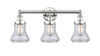 INNOVATIONS 616-3W-PN-G192 Bellmont 3 24.5 inch Bath Vanity Light Polished Nickel
