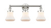 INNOVATIONS 616-3W-PN-G191 Bellmont 3 24.5 inch Bath Vanity Light Polished Nickel