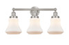 INNOVATIONS 616-3W-SN-G191 Bellmont 3 Light 24.5 inch Bath Vanity Light Brushed Satin Nickel