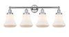 INNOVATIONS 616-4W-PC-G191 Bellmont 4 Light 33.5 inch Bath Vanity Light Polished Chrome