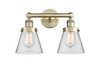 INNOVATIONS 616-2W-AB-G62 Cone 2 15.5 inch Bath Vanity Light Antique Brass