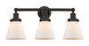 INNOVATIONS 616-3W-OB-G61 Cone 3 Light 24.5 inch Bath Vanity Light Oil Rubbed Bronze
