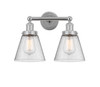 INNOVATIONS 616-2W-PC-G64 Cone 2 Light 15.5 inch Bath Vanity Light Polished Chrome