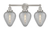 INNOVATIONS 616-3W-SN-G165 Geneseo 3 Light 24 inch Bath Vanity Light Brushed Satin Nickel