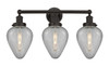 INNOVATIONS 616-3W-OB-G165 Geneseo 3 Light 24 inch Bath Vanity Light Oil Rubbed Bronze