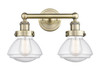 INNOVATIONS 616-2W-AB-G324 Olean 2 15.5 inch Bath Vanity Light Antique Brass