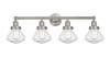 INNOVATIONS 616-4W-SN-G324 Olean 4 Light 33.5 inch Bath Vanity Light Brushed Satin Nickel