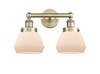 INNOVATIONS 616-2W-AB-G171 Fulton 2 15.5 inch Bath Vanity Light Antique Brass