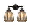 INNOVATIONS 616-2W-OB-G146 Chatham 2 Light 15.5 inch Bath Vanity Light Oil Rubbed Bronze