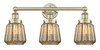 INNOVATIONS 616-3W-AB-G146 Chatham 3 24.5 inch Bath Vanity Light Antique Brass