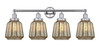 INNOVATIONS 616-4W-PC-G146 Chatham 4 Light 33.5 inch Bath Vanity Light Polished Chrome