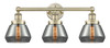 INNOVATIONS 616-3W-AB-G173 Fulton 3 24.5 inch Bath Vanity Light Antique Brass