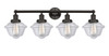 INNOVATIONS 616-4W-OB-G532 Oxford 4 Light 33.5 inch Bath Vanity Light Oil Rubbed Bronze