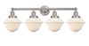 INNOVATIONS 616-4W-SN-G531 Oxford 4 Light 33.5 inch Bath Vanity Light Brushed Satin Nickel
