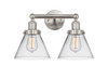 INNOVATIONS 616-2W-SN-G42 Cone 2 Light 16.75 inch Bath Vanity Light Brushed Satin Nickel