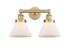 INNOVATIONS 616-2W-BB-G41 Cone 2 16.75 inch Bath Vanity Light Brushed Brass