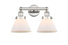 INNOVATIONS 616-2W-PN-G41 Cone 2 16.75 inch Bath Vanity Light Polished Nickel