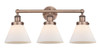 INNOVATIONS 616-3W-AC-G41 Cone 3 25.75 inch Bath Vanity Light Antique Copper
