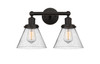 INNOVATIONS 616-2W-OB-G44 Cone 2 Light 15.5 inch Bath Vanity Light Oil Rubbed Bronze