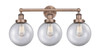 INNOVATIONS 616-3W-AC-G202-8 Beacon 3 24.5 inch Bath Vanity Light Antique Copper