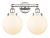 INNOVATIONS 616-2W-PN-G201-8 Beacon 2 15.5 inch Bath Vanity Light Polished Nickel