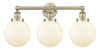 INNOVATIONS 616-3W-AB-G201-8 Beacon 3 24.5 inch Bath Vanity Light Antique Brass
