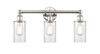 INNOVATIONS 616-3W-PN-G802 Clymer 3 21.875 inch Bath Vanity Light Polished Nickel