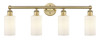 INNOVATIONS 616-4W-BB-G801 Clymer 4 30.875 inch Bath Vanity Light Brushed Brass
