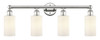 INNOVATIONS 616-4W-PN-G801 Clymer 4 30.875 inch Bath Vanity Light Polished Nickel