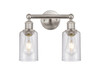 INNOVATIONS 616-2W-SN-G804 Clymer 2 12.875 inch Bath Vanity Light Brushed Satin Nickel