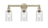 INNOVATIONS 616-3W-AB-G804 Clymer 3 21.875 inch Bath Vanity Light Antique Brass