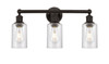 INNOVATIONS 616-3W-OB-G804 Clymer 3 21.875 inch Bath Vanity Light Oil Rubbed Bronze