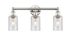 INNOVATIONS 616-3W-PN-G804 Clymer 3 21.875 inch Bath Vanity Light Polished Nickel