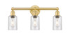 INNOVATIONS 616-3W-SG-G804 Clymer 3 21.875 inch Bath Vanity Light Satin Gold