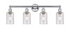 INNOVATIONS 616-4W-PC-G804 Clymer 4 30.875 inch Bath Vanity Light Polished Chrome