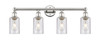 INNOVATIONS 616-4W-PN-G804 Clymer 4 30.875 inch Bath Vanity Light Polished Nickel