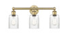 INNOVATIONS 616-3W-BB-G342 Hadley 3 22.5 inch Bath Vanity Light Brushed Brass