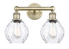 INNOVATIONS 616-2W-AB-G362 Waverly 2 15 inch Bath Vanity Light Antique Brass