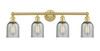 INNOVATIONS 616-4W-SG-G257 Caledonia 4 32 inch Bath Vanity Light Satin Gold