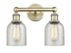 INNOVATIONS 616-2W-AB-G259 Caledonia 2 14 inch Bath Vanity Light Antique Brass