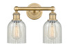 INNOVATIONS 616-2W-BB-G2511 Caledonia 2 14 inch Bath Vanity Light Brushed Brass